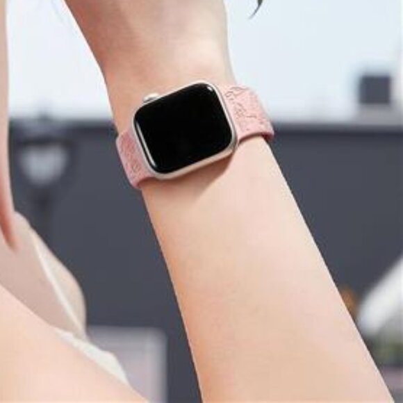 NEW 4 Pack Floral Apple Watch Bands - Picture 6 of 7